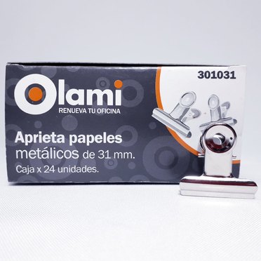 APRIETA PAPEL CLIP 31MMOLAMI 301031/MT701          