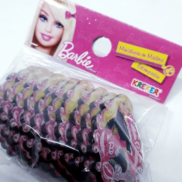 MINIATURAS MADERA BARBIE KREKER ART14714          