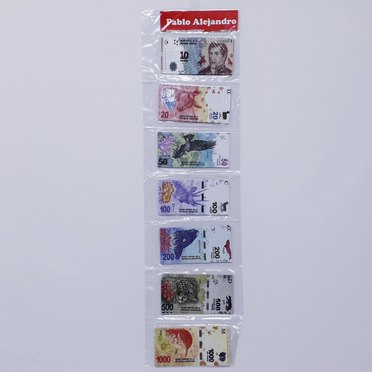 BILLETES EN BLISTER PALEJANDRO EDU          