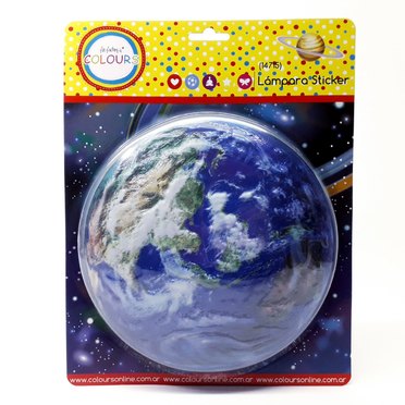 STICKER PLANETA C/LUZ 14715 COLOURS          