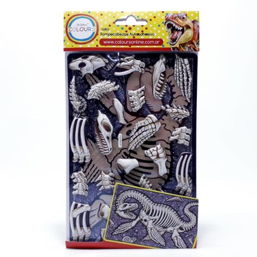 VINILOS AUTOADHESIVOS 15883 COLOURS DINO HUESOS          