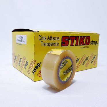 CINTA ADHESIVA STIKO STRAP 18X25MTS          