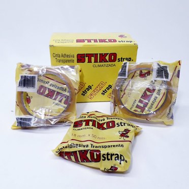 CINTA ADHESIVA STIKO STRAP 18X50MTS          
