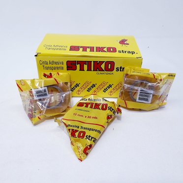 CINTA ADHESIVA STIKO STRAP 12X30MTS          