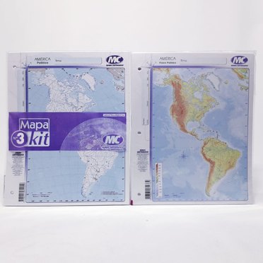 MAPAS CARTA MC Y RIVPOLITICO Y FISICO 40HJS          