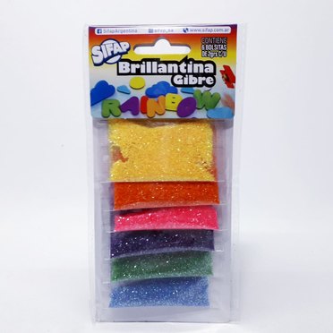 BRILLANTINA CON FORMAS RAINBOW X5USIFAP          