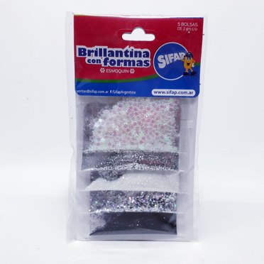 BRILLANTINA CON FORMAS ESMOQUIN X5USIFAP          