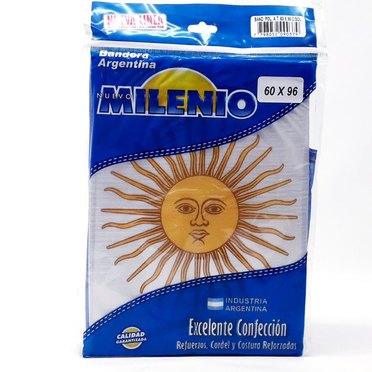 BANDERA ARGENTINA CON SOL 60X96 1103          