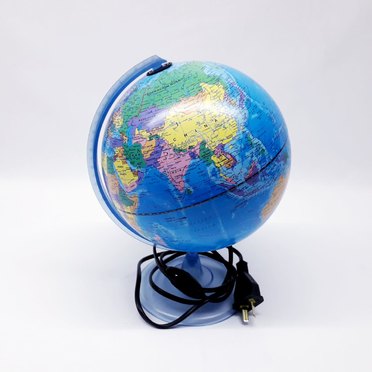 GLOBO TERRAQUEO BPLASTICO CON LUZ 20CM207LW          