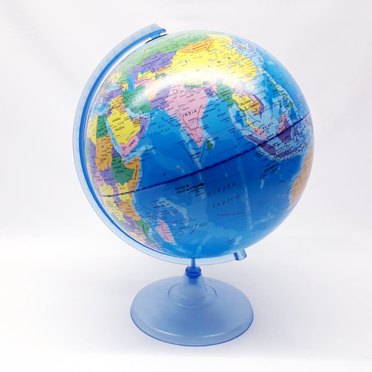 GLOBO TERRAQUEO BPLASTICO 30CM307W          