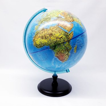 GLOBO TERRAQUEO BMADERA 30CM309FPW F/POL          