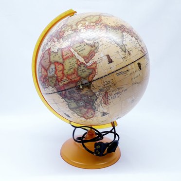GLOBO TERRAQUEO BPLASTICO 30CM307ALW C/LUZ          