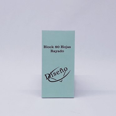 BLOCK BORRADOR 6X125CMOBRA DISEÑO RAYADO          