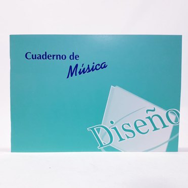 CUADERNO TAPA FLEXIBLE MUSICA DISEÑO COD54          