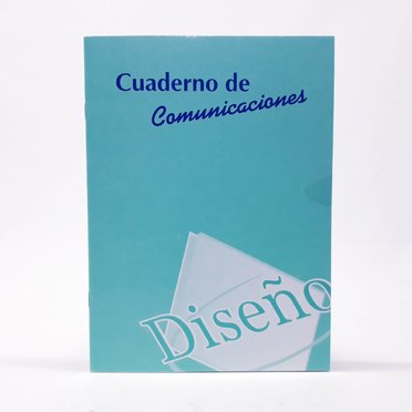 CUADERNO TAPA FLEXIBLE COMUNICACIONES  DISEÑO COD56          