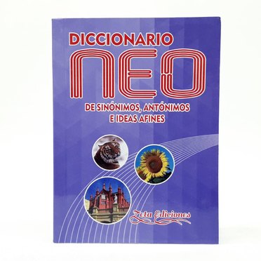 DICCIONARIO SINONIMOS/ANTONIMOS NEO ZETA EDICIONES 160569          