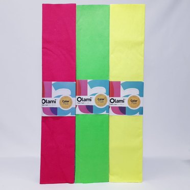 PAPEL CREPE FLUO OLAMI          