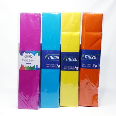 PAPEL CREPE COLORES VARIOS          
