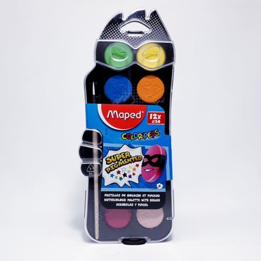 ACUARELA MAPED X 12 PASTILLAS 811520          