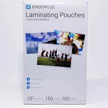 POUCH 225X362MM OF X100U150MIC BINDERPLUS          