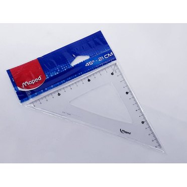 ESCUADRA ACRILICA MAPED 21CMX 45õ 146123          
