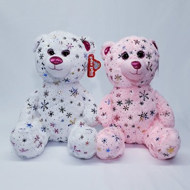 OSO CON ESTRELLAS DE NIEVE 35CM4191 PHI PHI TOYS          