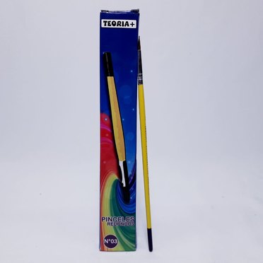 PINCEL TEORIA S251 NRO3 REDESCOLAR PIN251-03          