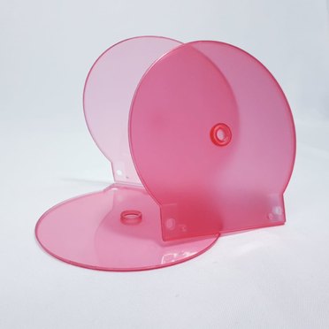 CAJA PLASTICA PARA CD IPC REDONDAS          