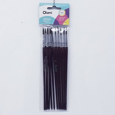 PINCEL REDONDO NRO6 OLAMI PI 206 ESCOLAR          