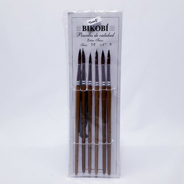 PINCEL BIKOBI 5008 REDNRO8 PONY          