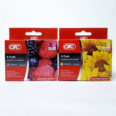 CARTUCHO PARA EPSON E-T73 COLOR GTC/NEW JET          