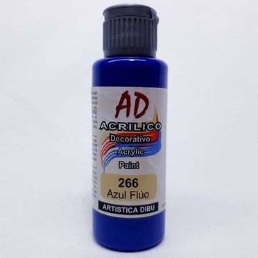 ACRILICO AD 60ML266 AZUL FLUO          