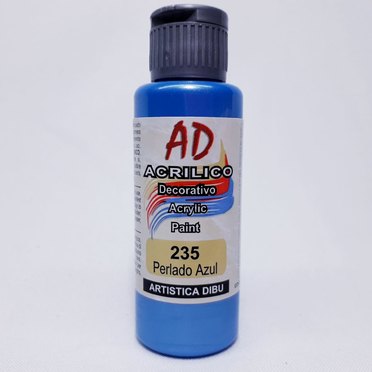 ACRILICO AD 60ML235 PERLADO AZUL          