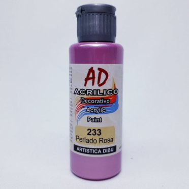ACRILICO AD 60ML233 PERLADO ROSA          