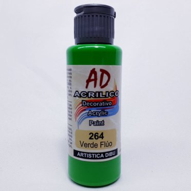 ACRILICO AD 60ML264 VERDE FLUO          