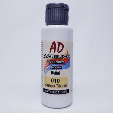 ACRILICO AD 60ML010 BLANCO DE TITANIO          