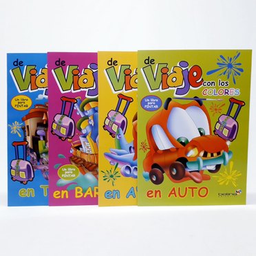 LIBRO DE VIAJE CON LOS COLORES BETINA ART2150          