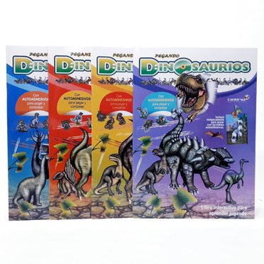 LIBRO PEGANDO DINOSAURIOS BETINA ART2092          