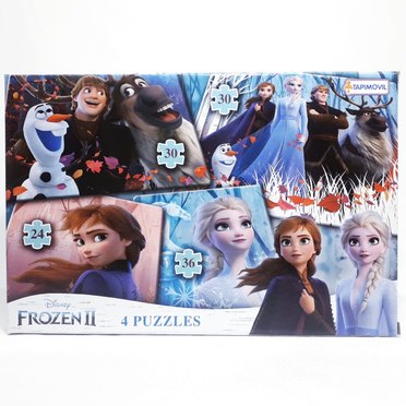 4 PUZZLES FROZENN II DFZ07922 TAPIMOVIL          