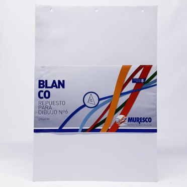 REPUESTO DIBUJO MURESCO BLANCO NRO6          