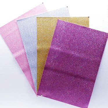 GOMA EVA 40X60 GLITTER/GLITTER PASTEL BINDERPLUS          