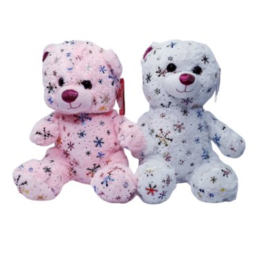 OSO CON ESTRELLAS DE NIEVE 30CM4190 PHI PHI TOYS          