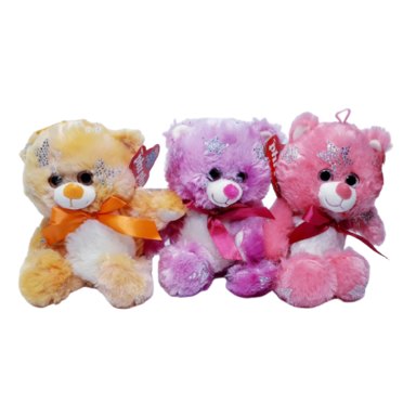 OSO CON MOÑO Y PIEL BRILLOSA 19CM4177 PHI PHI TOYS          
