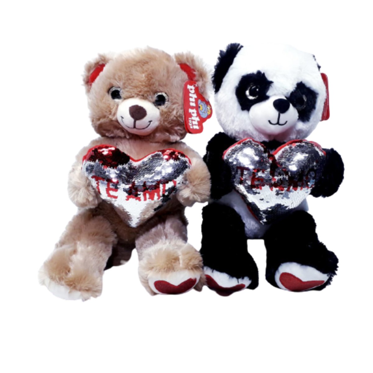 Phi Phi Toys Peluche Oso Con Corazon Phi Phi Corazones Peluches