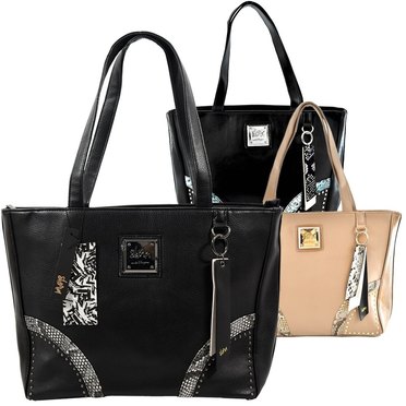 CARTERA MUJER CON TACHAS 20658 42X30X12CMMODAX          