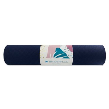 COLCHONETA YOGA MAT 2 COLORES 61X183X06CM BINDERPLUS          