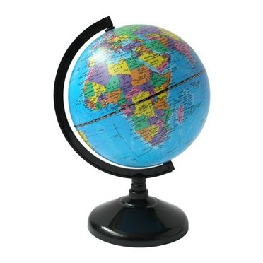 GLOBO TERRAQUEO BASE PLASTICO 147W 14CM          