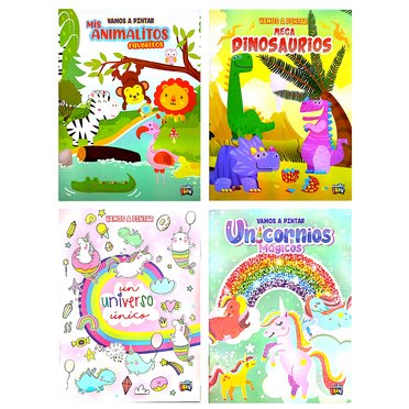 LIBRO VAMOS A PINTAR SCHOOL FUN LIST-220/221/222/223          