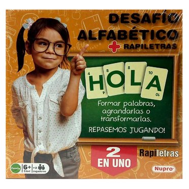 DESAFIO ALFABETICO NUPRO ART6001          