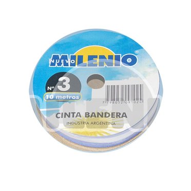 CINTA BANDERA NRO3 16MMX10MTS2102          